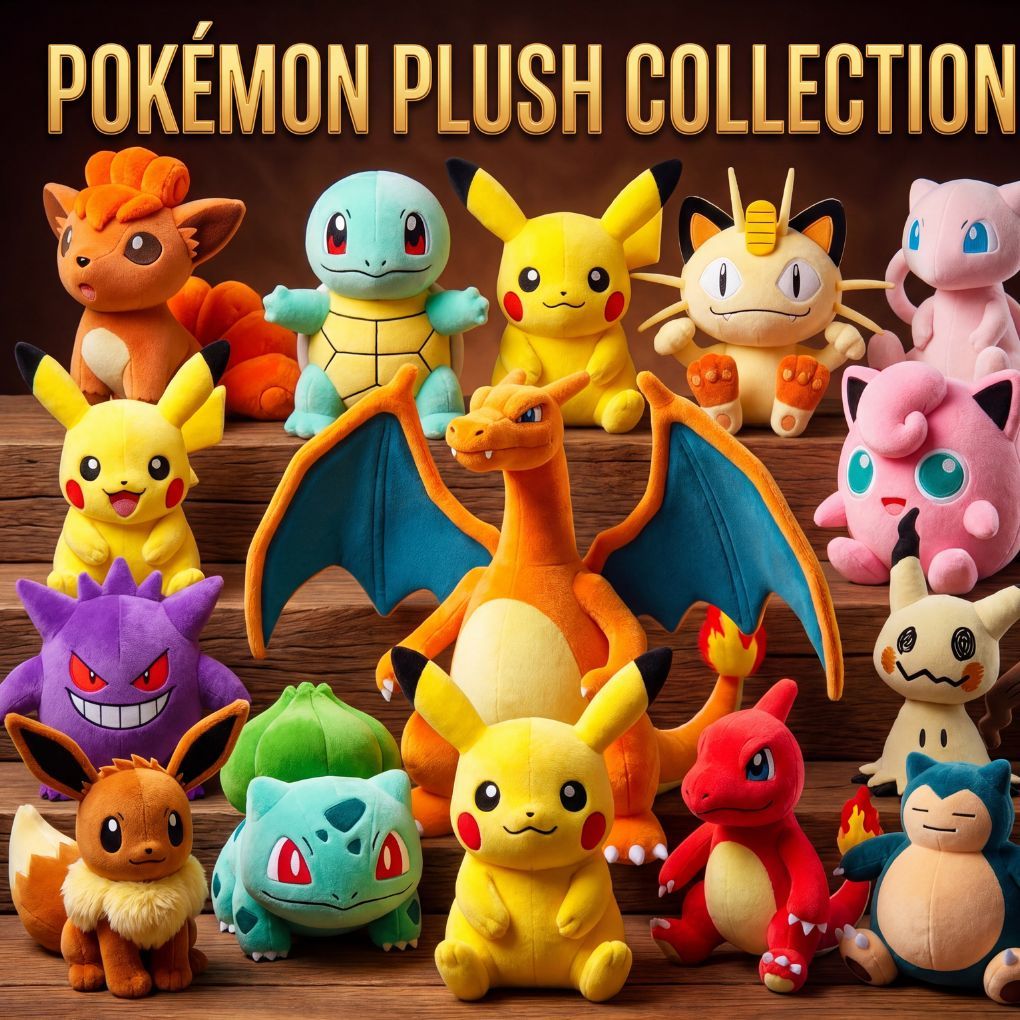 Pokémon Pelúcia Original Gengar Pikachu Charizard Piplup Kawaii Macio Anime Presente Infantil