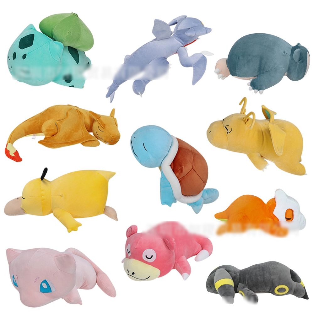 Figura De Anime De 12 Estilos , Montagem Em Caixa , Pikachu Poke Ball Snorlax Lapras Slowpoke Mew Eevee Psyduck Squirtle