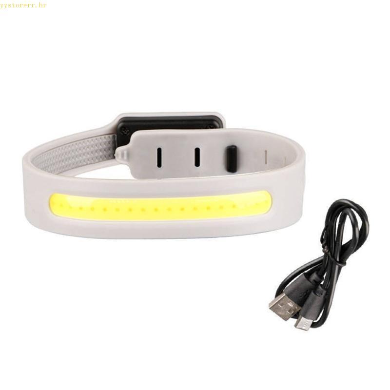 YYS LED Braçadeira Reflexiva Equipamento De Corrida Faixa Iluminada Para Corredores Motociclistas Andador