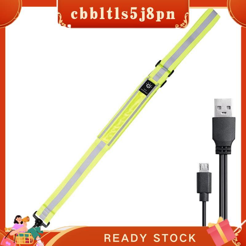 Prosperityuscbbltls5j8pn Equipamento De Caminhada Com Cinto Reflexivo LED , Luz De Segurança Para Caminhantes À Noite ,