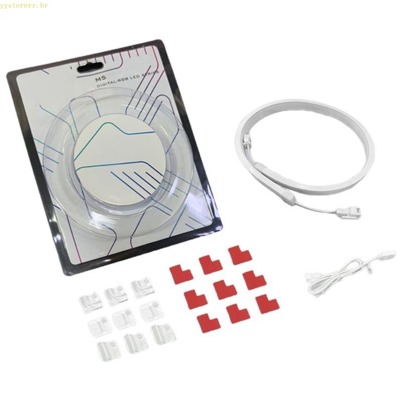 YYS Faixa Luz Expansão Mudança Cor Tira 550mm LED Cores Fácil Instalação Str