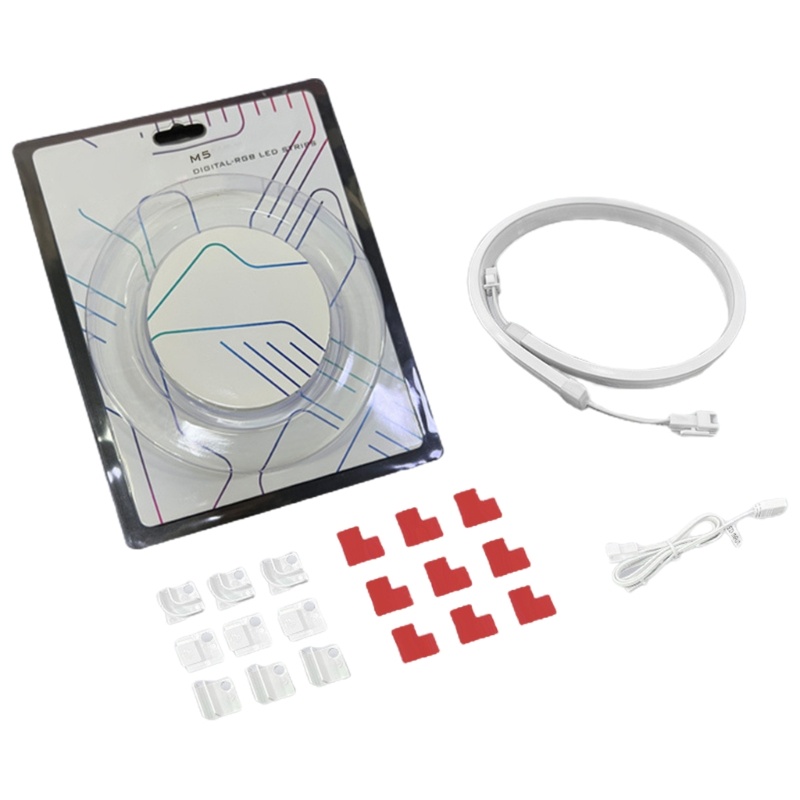 KOKO 550mm Faixa De Luz LED ARGB 5V 3Pin Para PC Capas De Computador Fita De Lâmpada Multicolorida 5V De Sincronização D