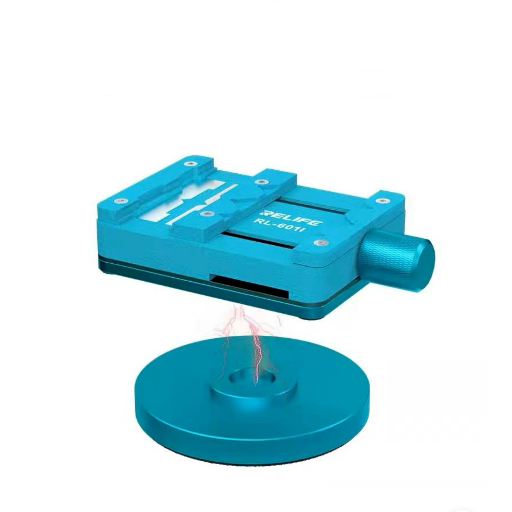 Relife RL601l multifuncional para reparo de celular, placas-mãe,chips de CPU e microscópios. Mini dispositivo rotativo.