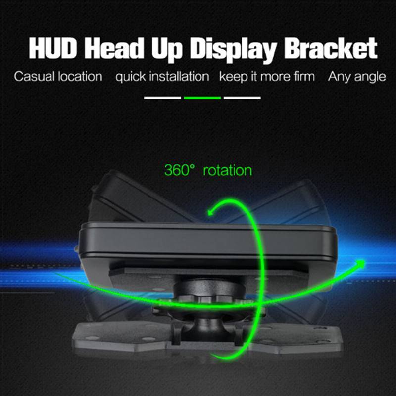[Init-t] Suporte Universal Para Celular GPS Carro HUD Head-Up Display Projetor Phone Braet Novo