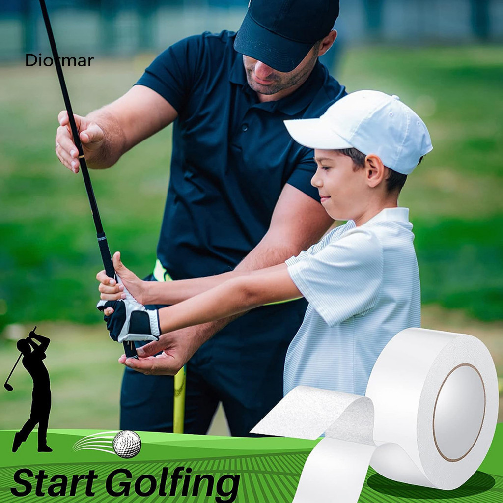 Strong Bonding Golf Grip Tape 50m Roll Club Anti-slip Sweat Absorbing Double-sided Overgrip Wrap for Wood Iron Wedge Put