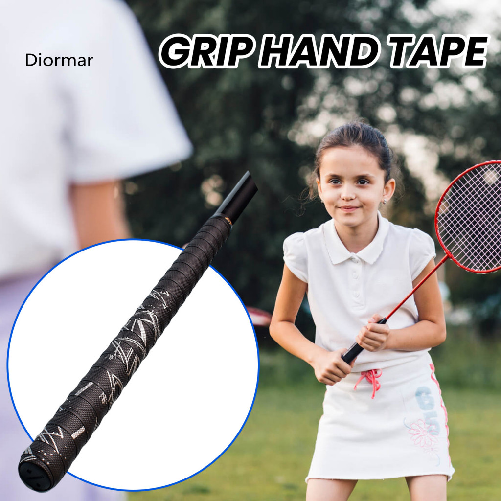 Multifunction Grip Wrap 2m Tennis Racket Tape Anti-slip Sweat Absorbing Shockproof Overgrip for Badminton Fishing Rod Pa