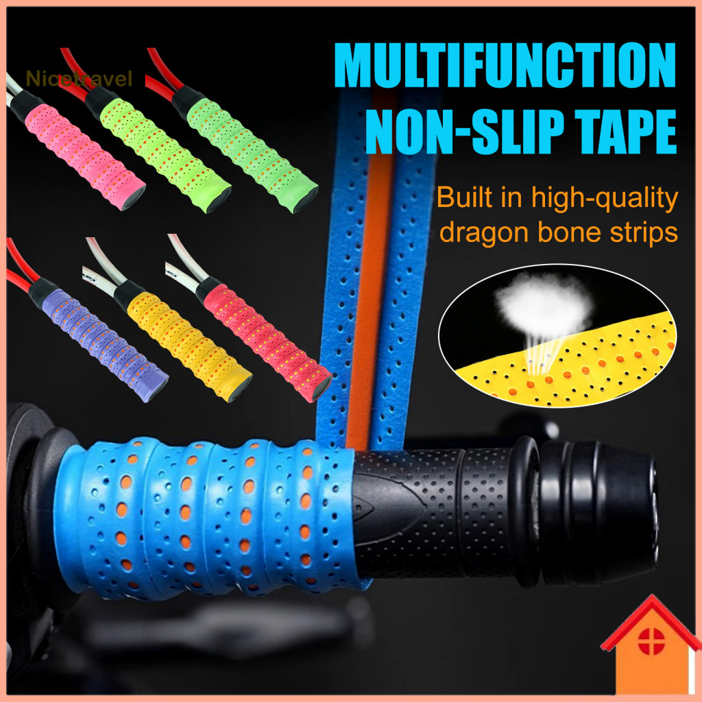 Non-slip Grip Wrap Sweat Absorbing Tape 110cm Anti-slip Tennis Racket – Shock-proof Breathable Overgrip for Badminton