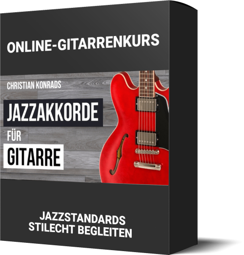 Jazzakkorde für Gitarre