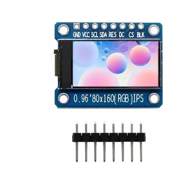 Display Lcd Oled I2c 0.96 80x160 Colorido (rgb) Ips [ Código 861 ]