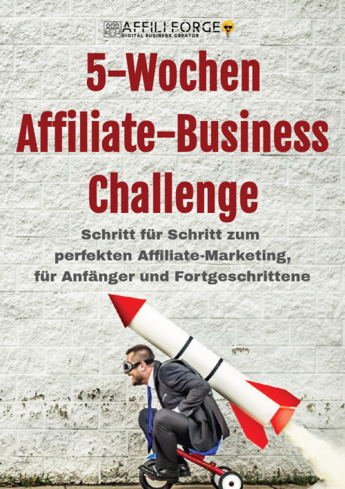 5-Wochen Affiliate-Business Challenge