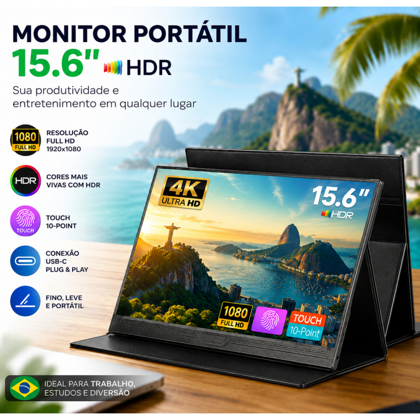 Monitor Portátil 15.6
