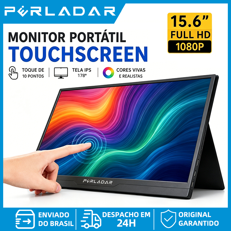 Monitor Portátil Touchscreen 15.6