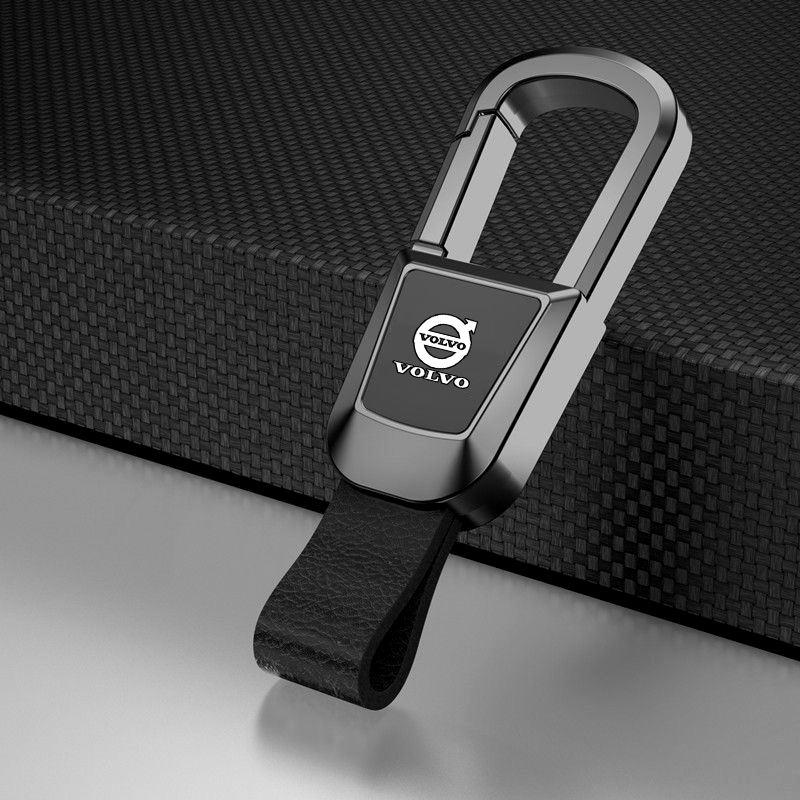 Chaveiro De Carro Durável , Liga De Zinco Com Alça De Logotipo Para Volvo S90 S80 S70 V90 V60 XC-90-60
