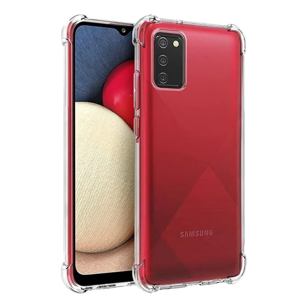 Capa Tpu Transparente Anti-shock Samsung A03s - Durável