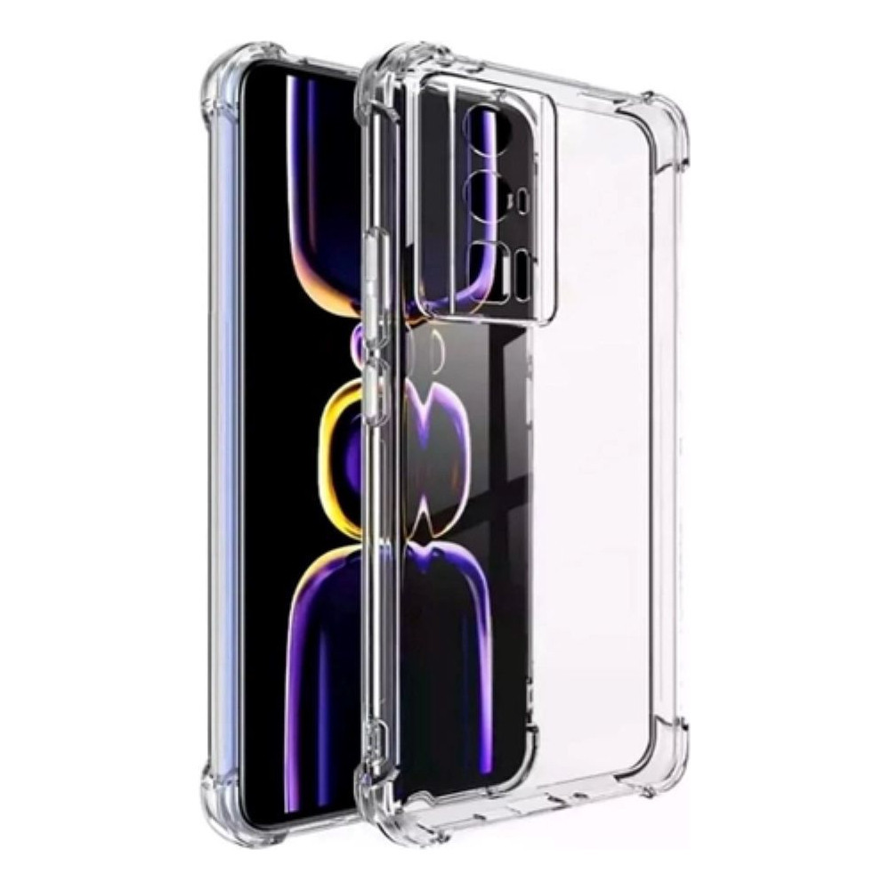 Capa Tpu Transparente Poco F5 Pro - Proteção Durável