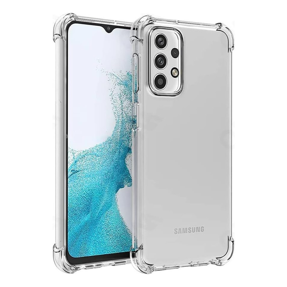 Capa Tpu Transparente Anti-shock Samsung A23 - Durável