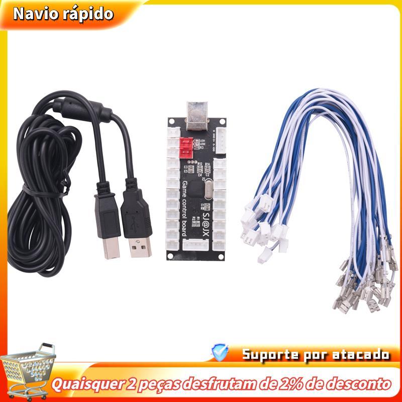 Zero Delay Usb Encoder Pc Para Joystick Mame Jamma E Outros Jogos De Luta