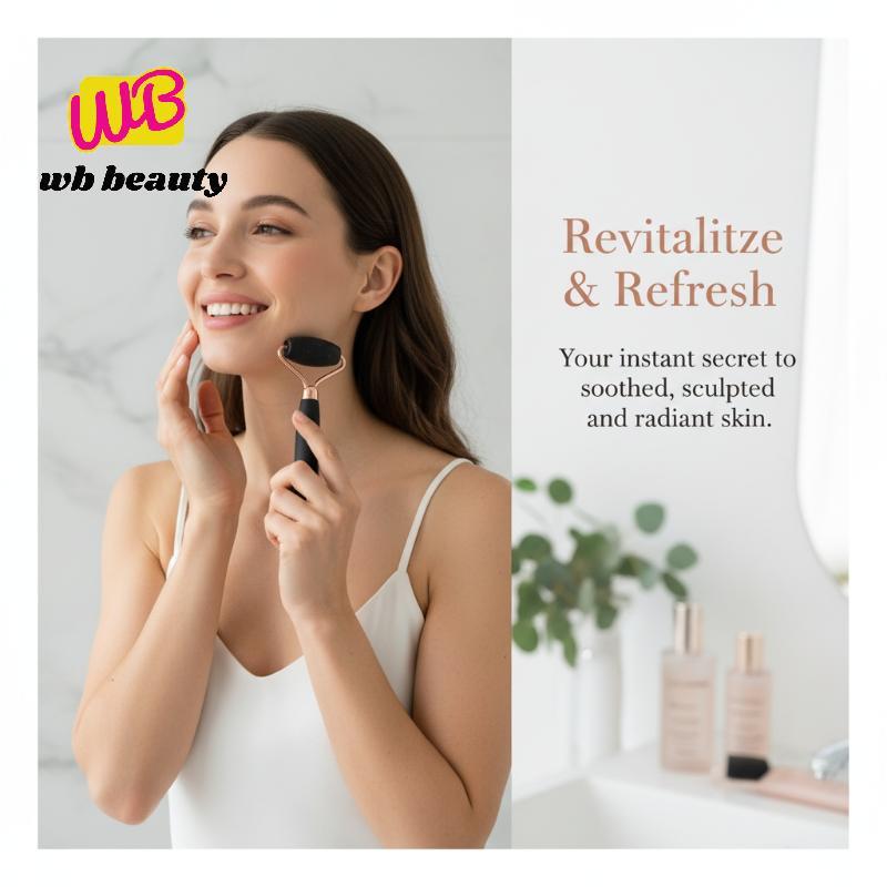 W-Beauty Ice Face Roller E Gua Sha Tool Set Massagem Facial Refrescante Para Inchaço Da Pele Em Casa Spa .