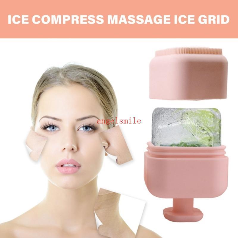 Ice Face Roller Rolo Reutilizável Para Resfriamento Silicone Rosto