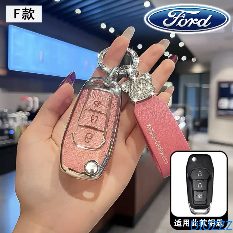 Capa TPU Para Chave De Carro Ford Focus 2 3 C-Max S Fiesta Mondeo Kuga Ecosport Ranger Escape Galaxy Figo 2017 5 Puma 20