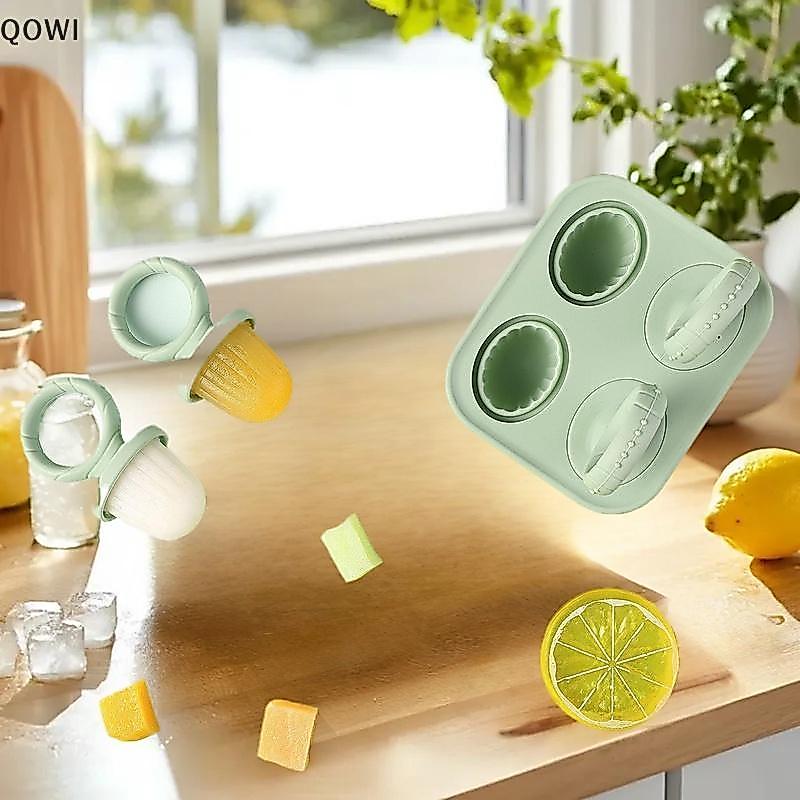 qo Silicone Sorvete Leite Materno Picolé Moldes DIY Molde De Caseiro Utensílios De Cozinha br