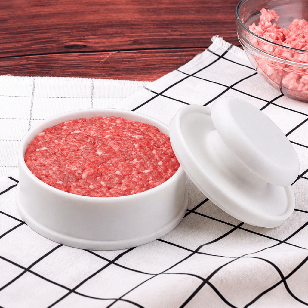 Forma Modeladora Hambúrguer Artesanal Beef Molde Caseiro Simples Cozinha
