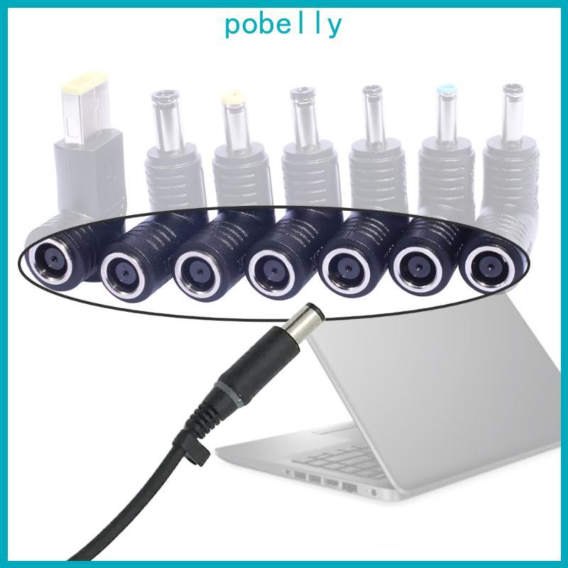Pob 7 4x5 0mm Fêmea Para 4 5x3 0mm 5x2 1mm 6 0x3 6mm 5 5x2 5mm Portátil Adaptador Alimentação Conector Con