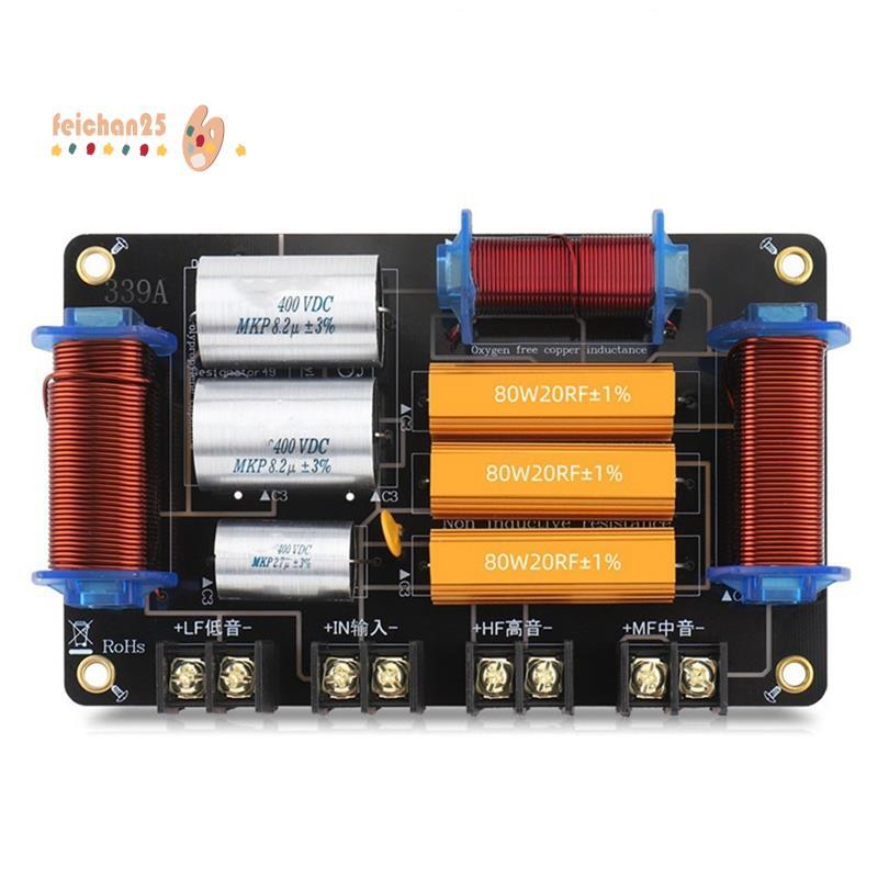 [Fast F] Divisor De Alto-Falante De Alta Potência De Três Vias 800 W Frequência De Áudio 900 Hz/3600 Estágio Home Theate
