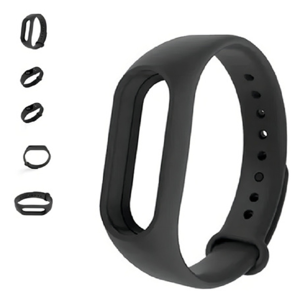 Pulseiras Preta Para Mi Band 5/6/7 Smartband