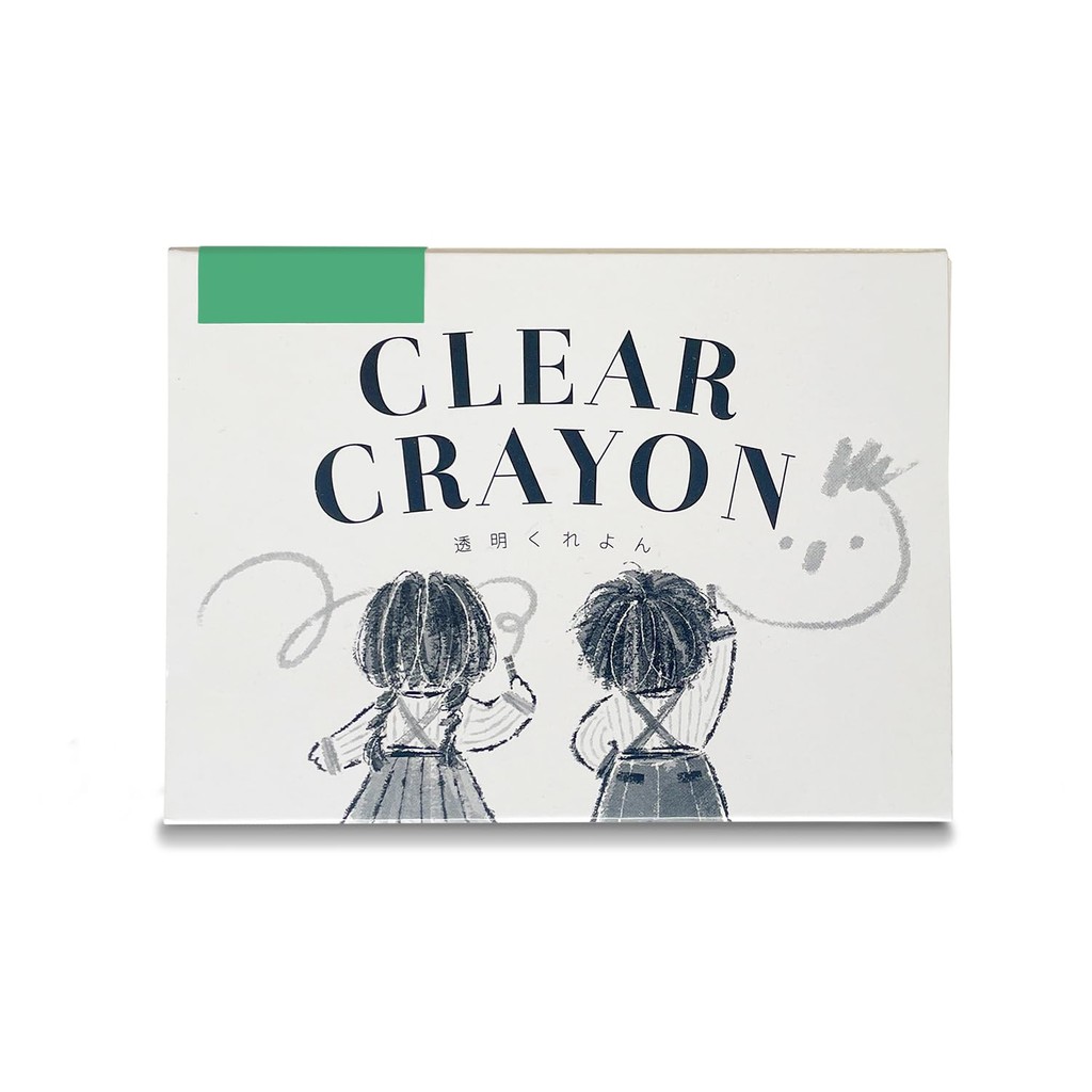 Kokuyo Transparent Crayon Single Color 5-Piece Set Green KE-AC28-G