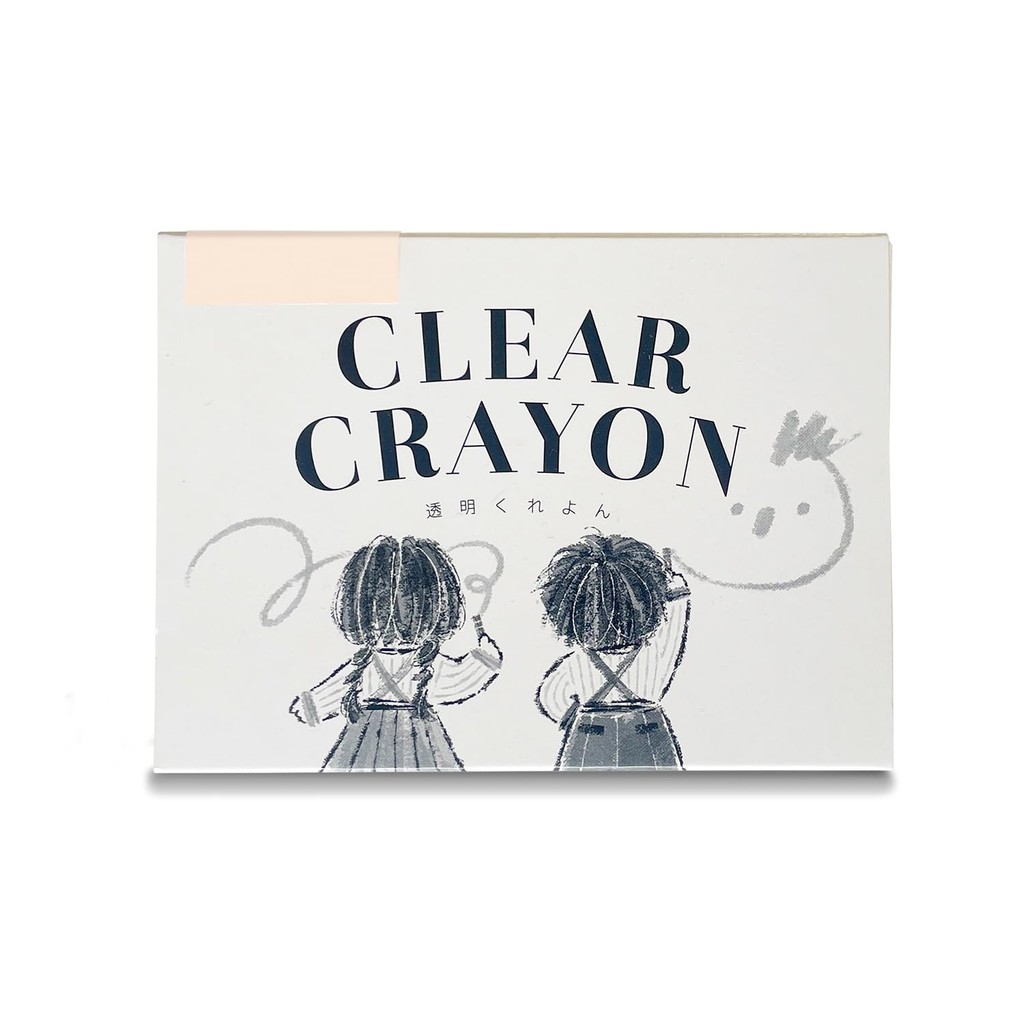 Kokuyo Transparent Crayon Solid Color 5-Piece Set Light Orange KE-AC28-LO