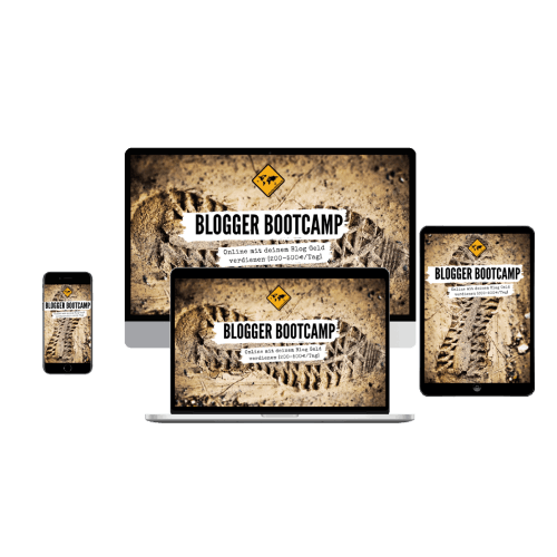 Blogger Bootcamp - Online-Kurs um per Blog Geld zu verdienen