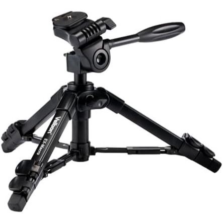 Velbon Ex Macro Mini Tripé Para Câmera ideal para Viagem Mesa fotografia macro