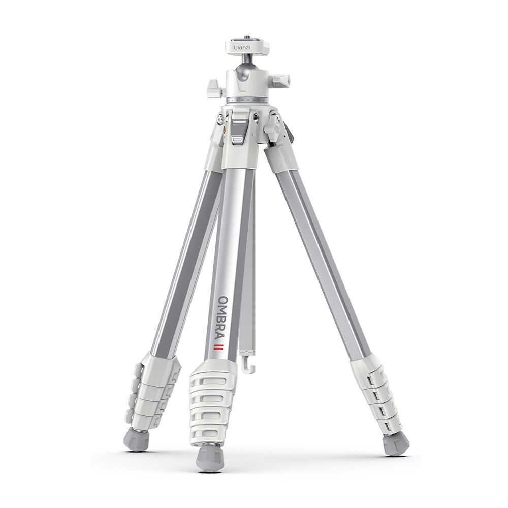 Tripé Ulanzi Ombra II T155 Branco Viagem 1,5M Carga 10kg
