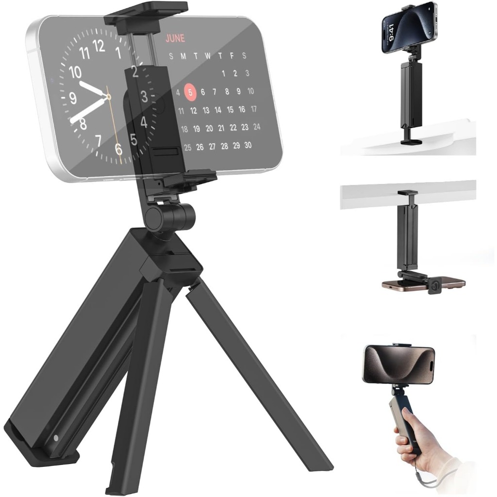 Ulanzi Sk-20 Viagem Portátil Suporte Para Celular Tripé Preto