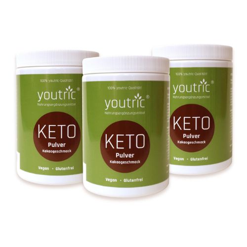 youtric® KETO Pulver Kakaogeschmack