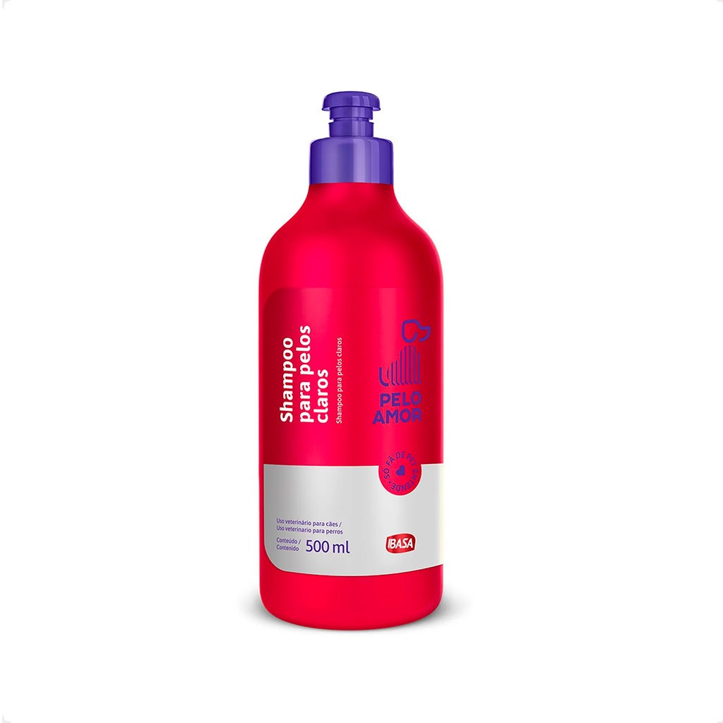 Shampoo Ibasa Pelo Amor para Gatos 500 ml
