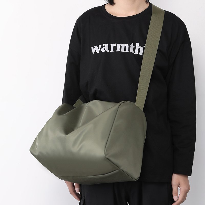 Bolsa De Ombro Masculina De Grande Capacidade , Esportes , Viagem , Fitness , Nylon , Crossbody