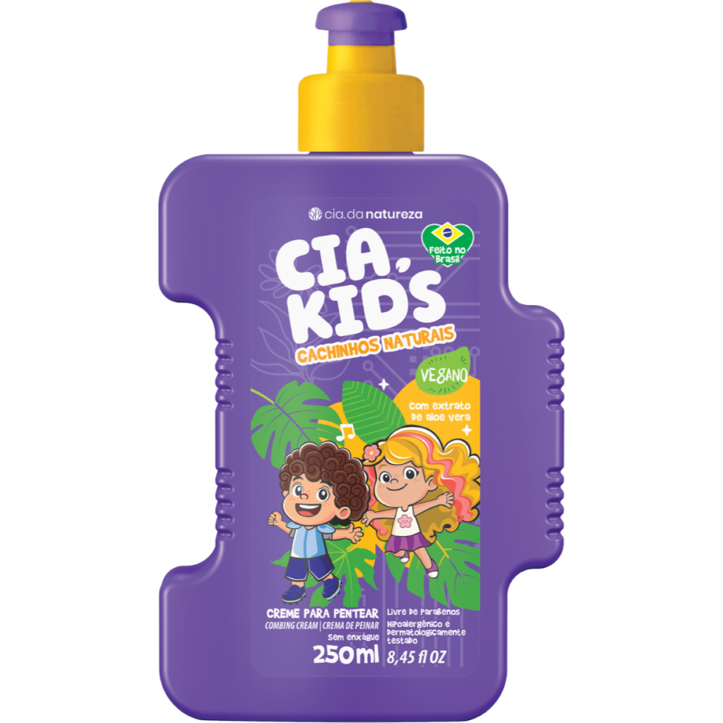 Creme Pentear Cia Natureza Cachinhos Naturais - 250ml