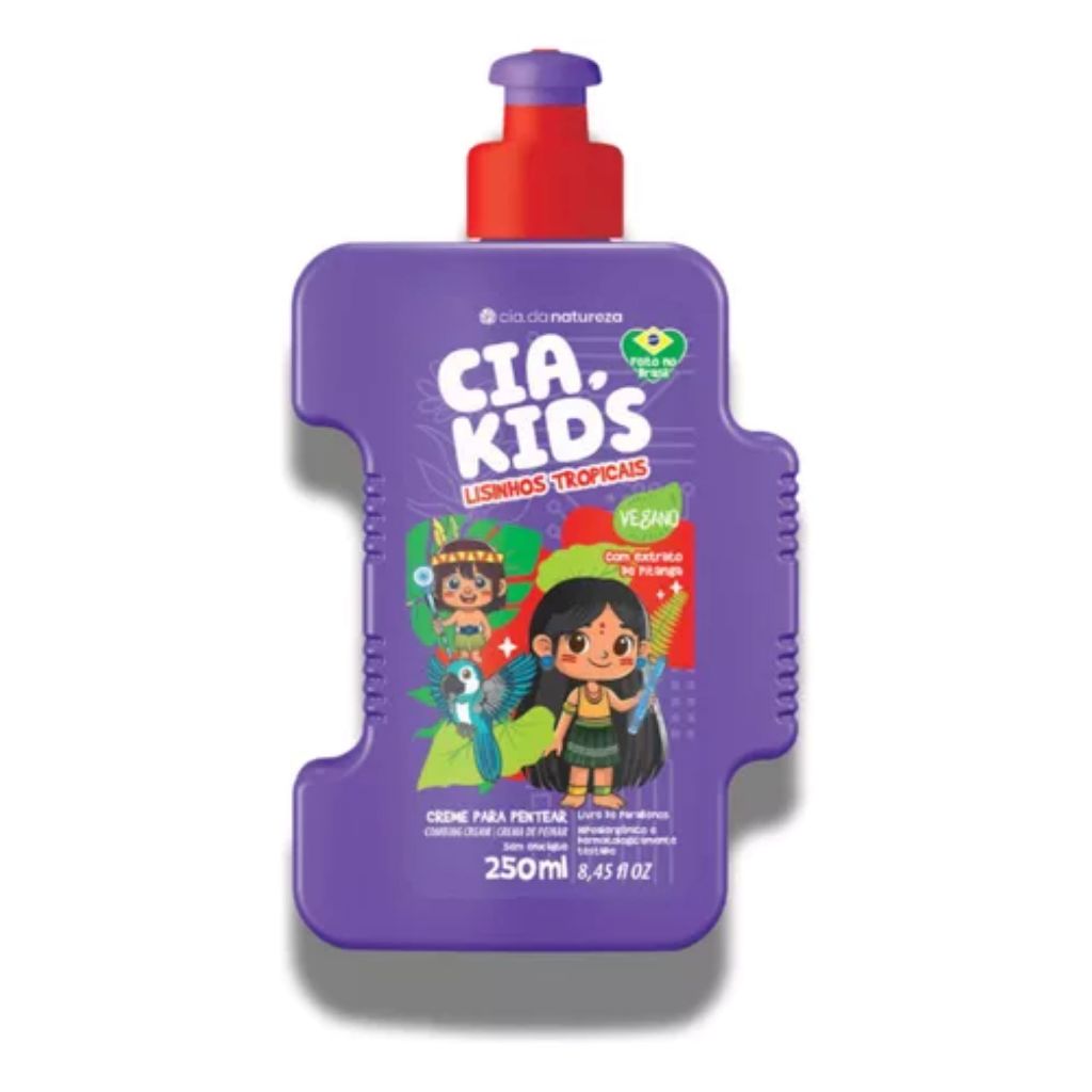 Creme Pentear Cia Natureza Lisinhos Tropicais - 250ml