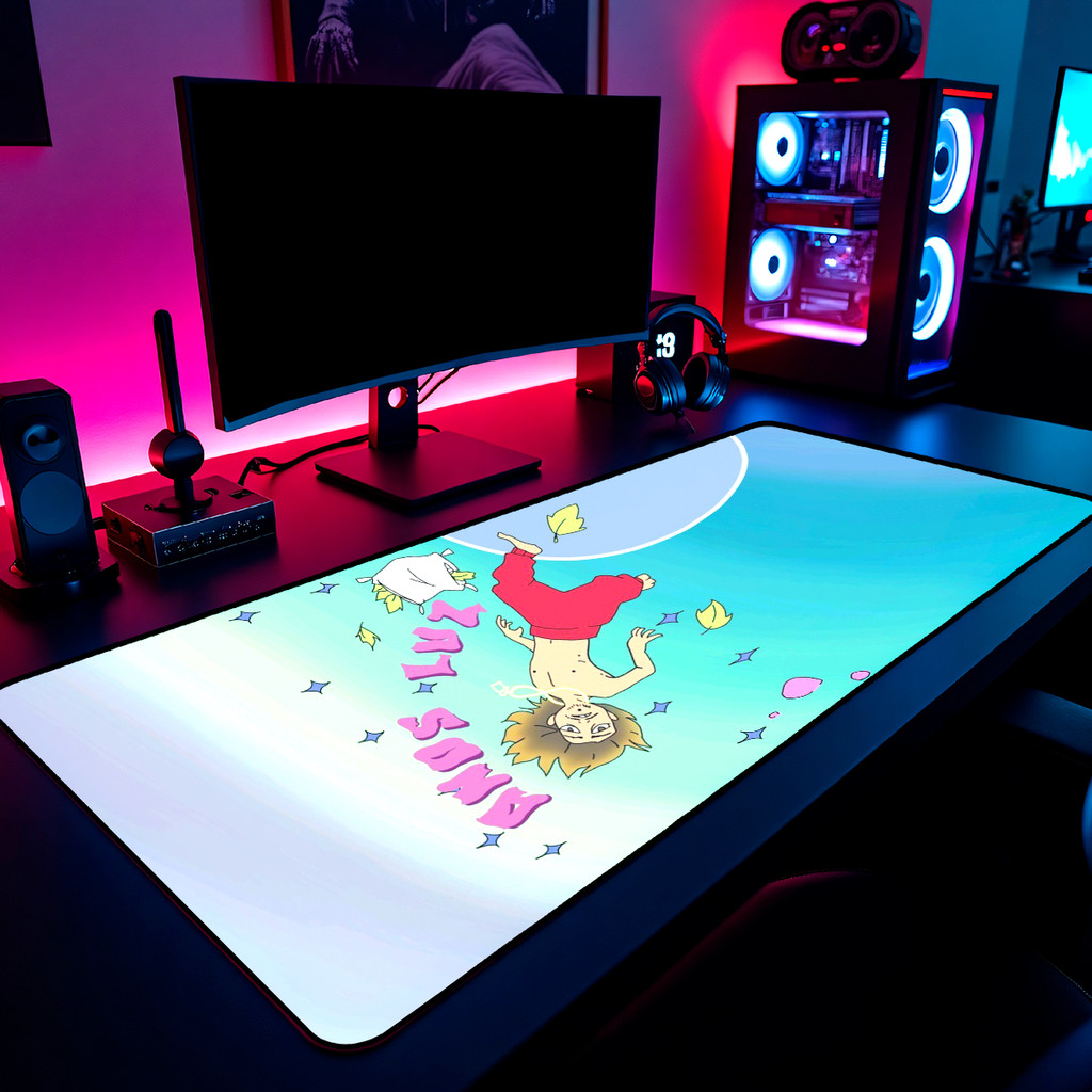 Mouse Pad Matue Gamer 65x30cm / 80x40cm / 90x50cm / 120x60cm Borda Costurada