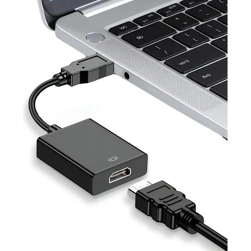 Adaptador Conversor Usb 3.0 Para Hdmi Sv 720p Preto