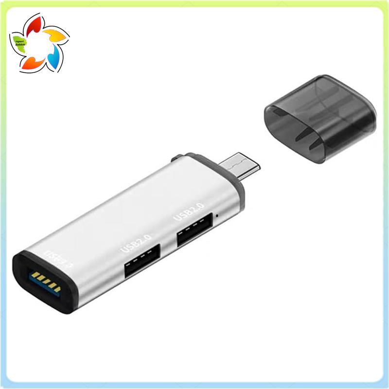 Hub Divisor Expansor USB-C De 1 Em 3 Saídas