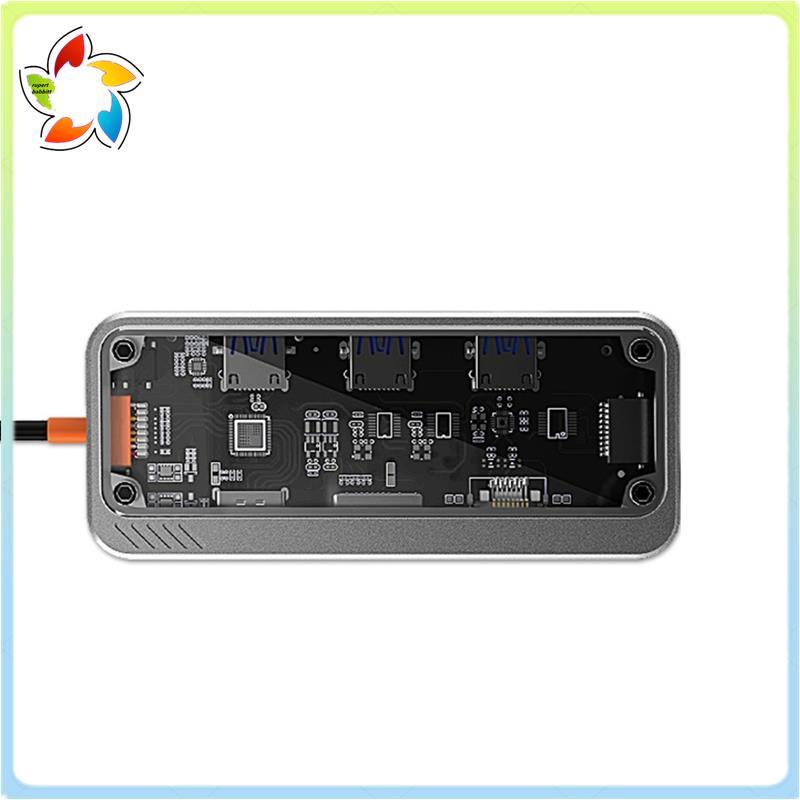Hub USB 10 Em 1 Adaptador TYPE-C