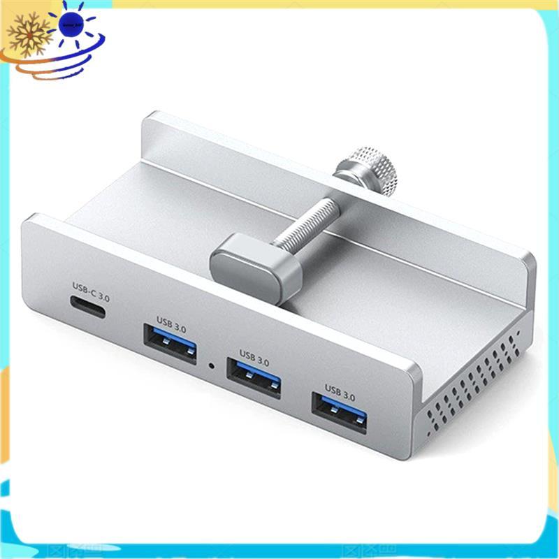 [Le's Shop] USB HUB Braçadeira Adaptador Divisor 3.0 De 10 Gbps Para Acessórios De Clipe De Extensão De PC De Mesa