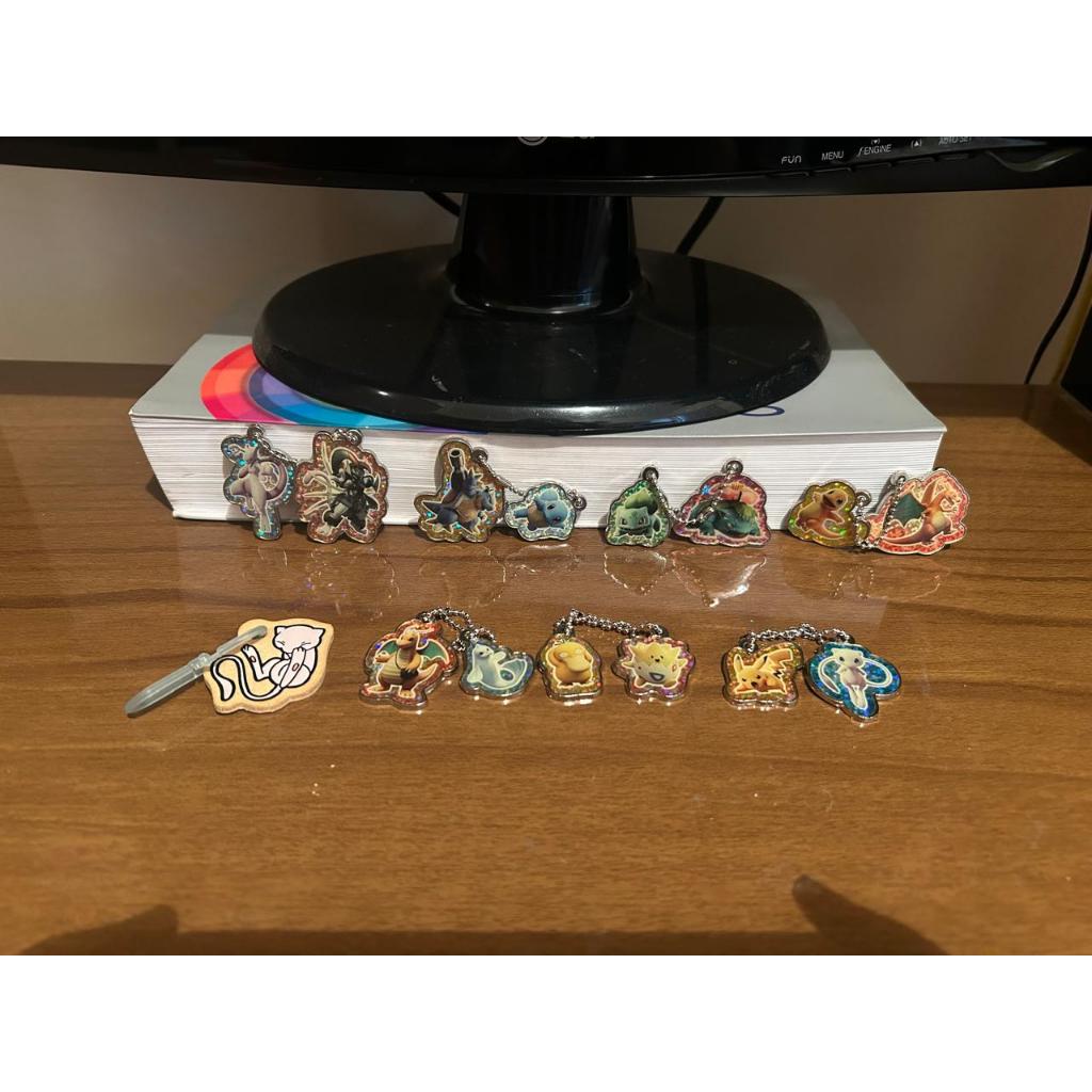 Chaveiros Pokemon - Bulbasaur, Venusaur, Squirtle, Blastoise, Charmander, Charizard e outros - Kanto