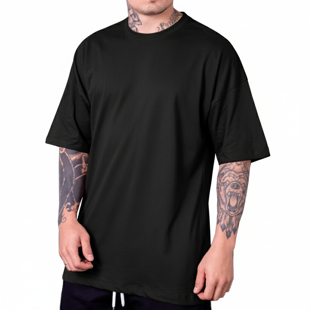 Oversized Masculina Premium – Promo Exclusiva Shopee! Ideal p/ Final de Ano