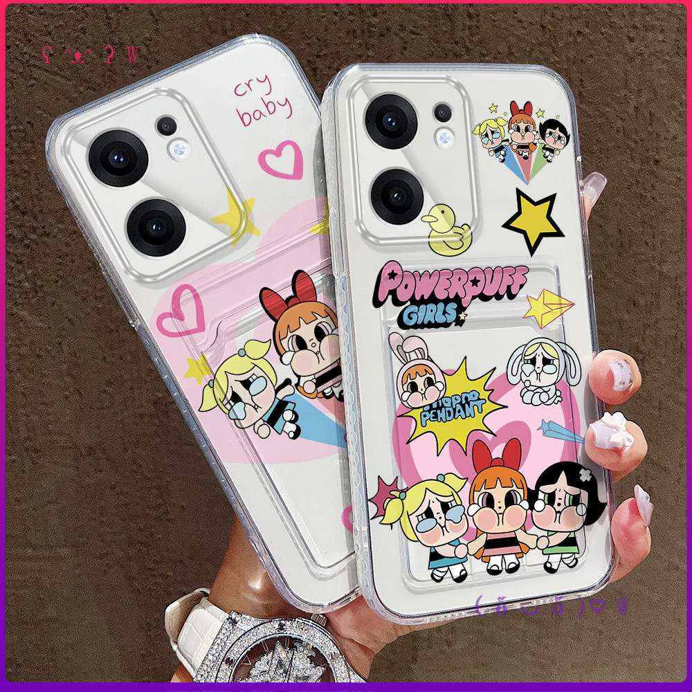 Capa Para OPPO Reno 10 11 13 5 6 7 8 13F 11F 12F Pro 21S F25 F21F Find X3Lite 8z 8Lite 5K 7z 7Lite 4G 5G Powerpuff Girls