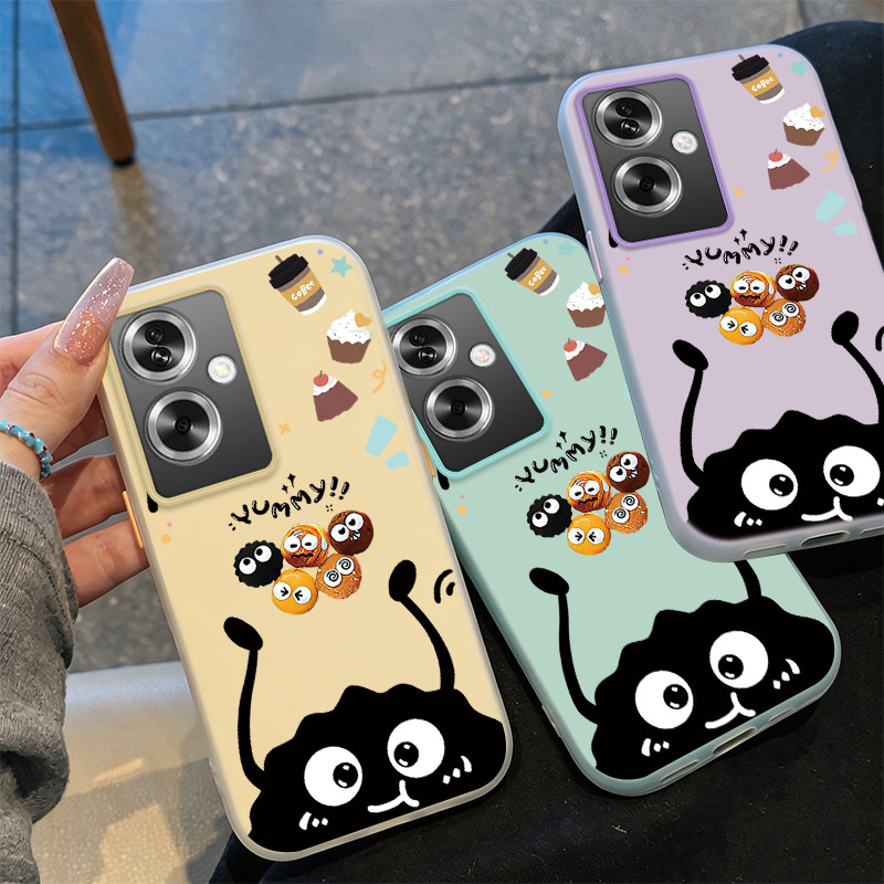 Capa 2 Em 1 Colorida Gelatinosa Para OPPO Reno 11f reno11 f 11 f25 pro a79 5g De Telefone Dura À Prova De Choque Novo de