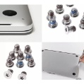 10 pçs capa traseira do portátil pequenos parafusos para macbook pro retina a1398 a1425 a1502